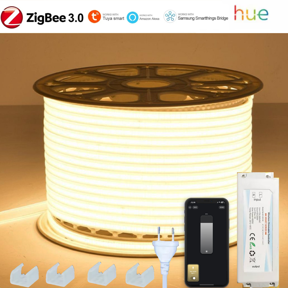 Smart Zigbee Garden Light - Fita de LED COB ZIGBEE 3.0
