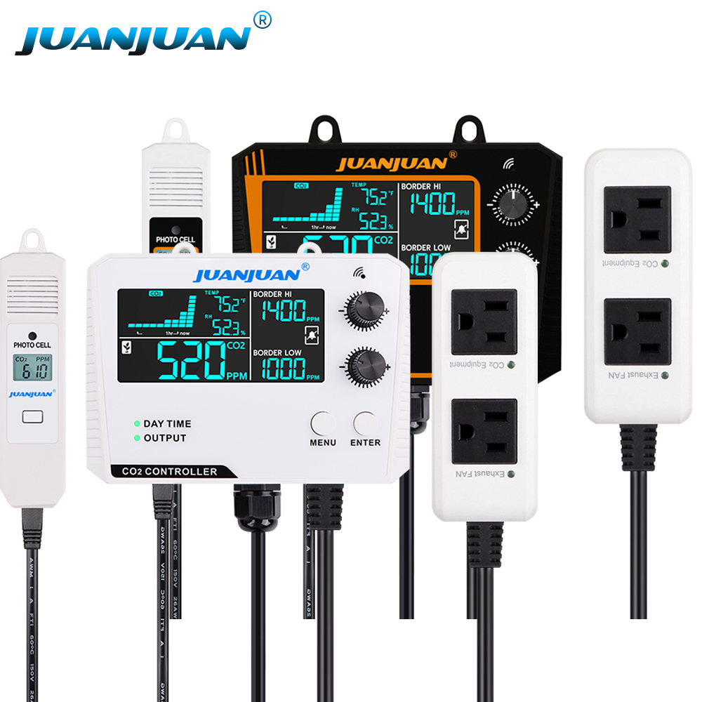 Smart Garden Greenhouse - Controlador de co2 0 ~ 5000ppm,