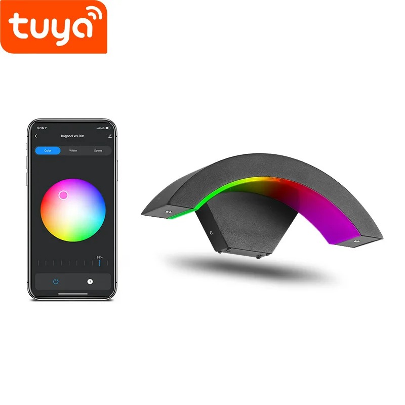 Smart Zigbee Garden Light - Luz de parede inteligente Tuya WiFi/ZigBee,