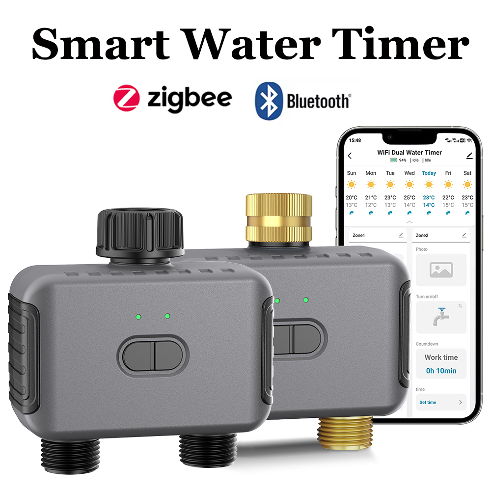 Smart Garden Irrigation - Tuya inteligente temporizador de água zigbee/bt