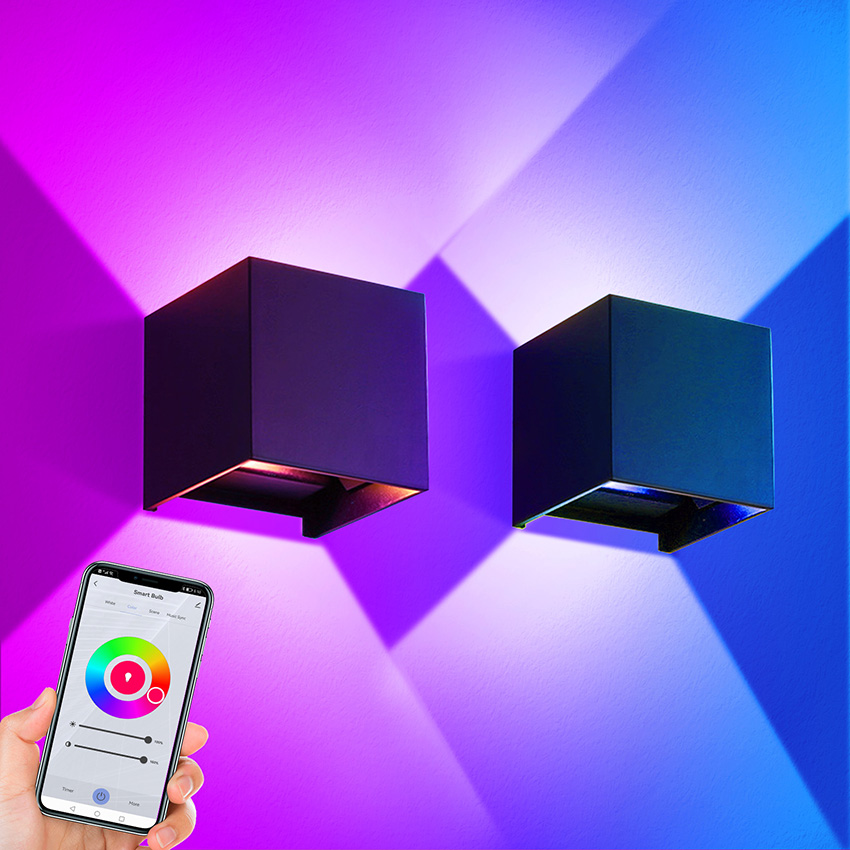 Smart Zigbee Garden Light - Luz de Parede LED Externa 12W