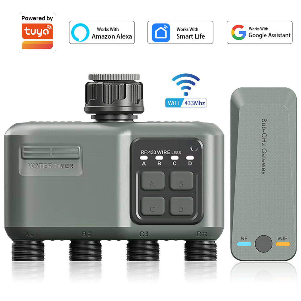 Smart Garden Irrigation - Temporizador de Água Programável com 4