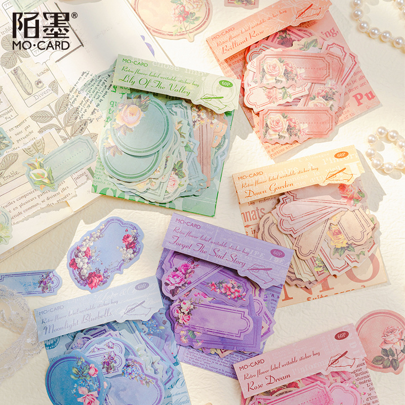 Garden Journal Planner - Kawaii adesivos decorativos para scrapbooking, papelaria,