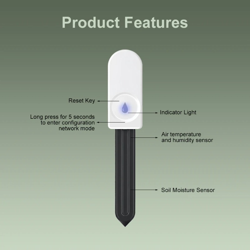 Medidor de Umidade do Solo Zig - Smart Zigbee Garden Light avaliação e preço