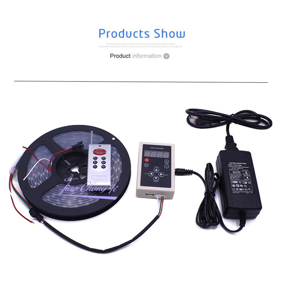Fita de LED RGB 5050 WS2811 IC - Smart Garden Diy avaliação e preço