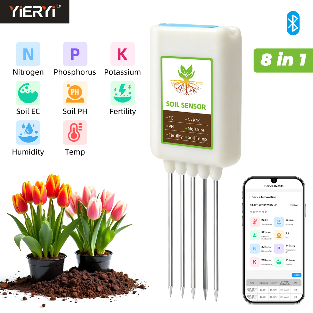 Yieryi Bluetooth 8 em 1 Testad - Smart Garden Greenhouse avaliação e preço