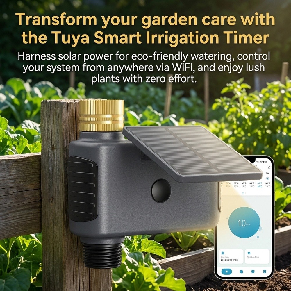 Temporizador de irrigação sola - Smart Garden Greenhouse avaliação e preço