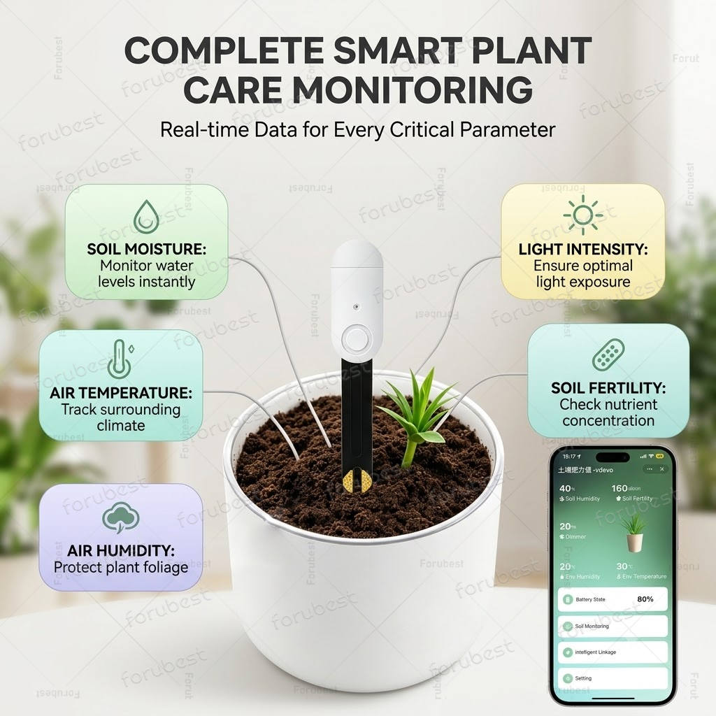Sensor de Umidade do Solo Inte - Smart Zigbee Garden Light avaliação e preço