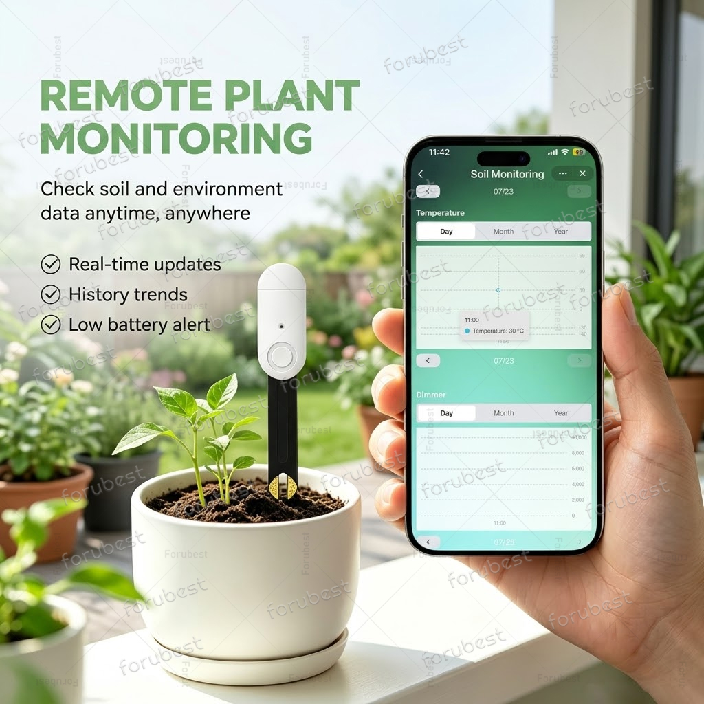 Sensor de Umidade do Solo Inte - Smart Zigbee Garden Light avaliação e preço