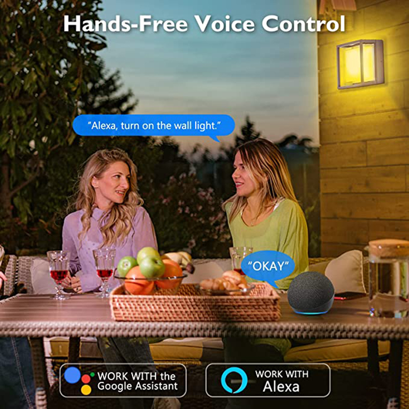 Lâmpada de parede LED intelige - Smart Zigbee Garden Light avaliação e preço