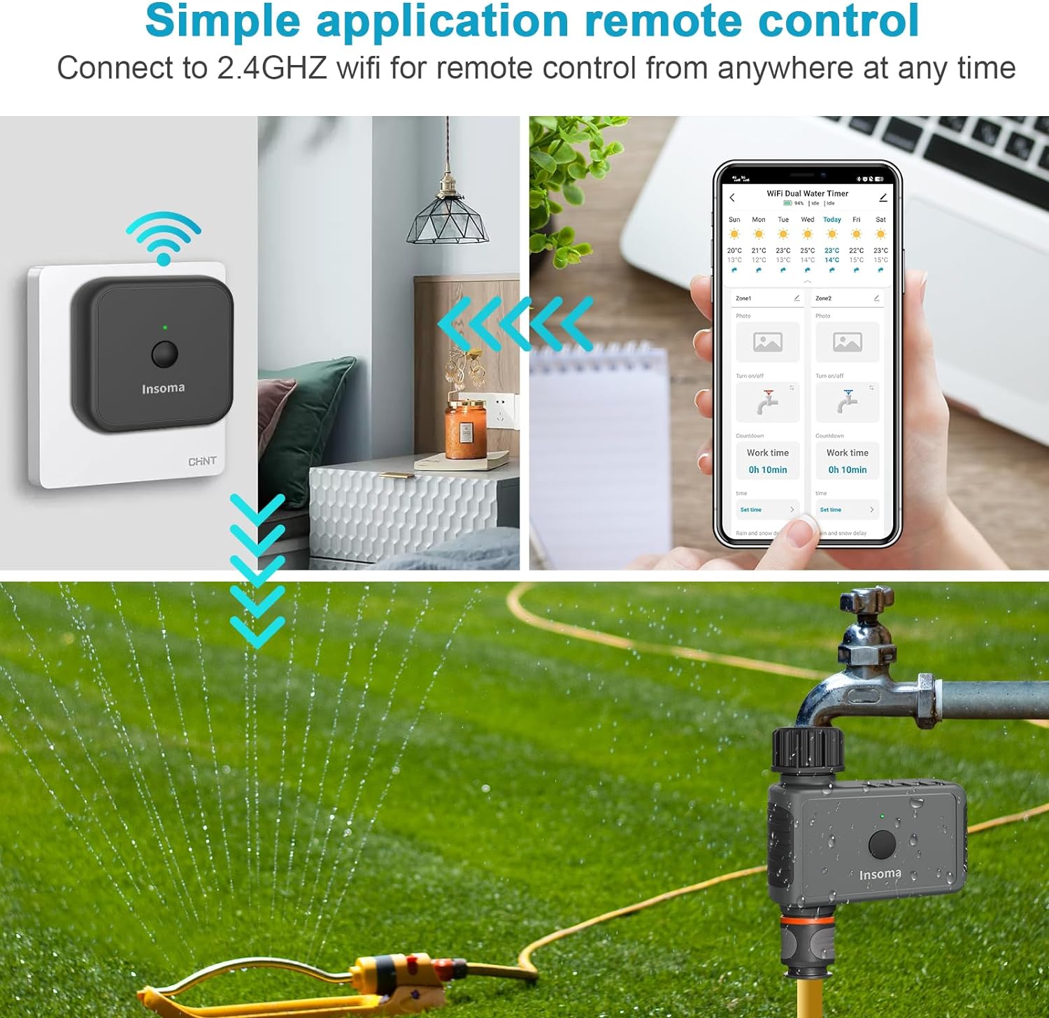 Insoma wi fi automático polvil - Smart Garden Sphagnum Moss avaliação e preço