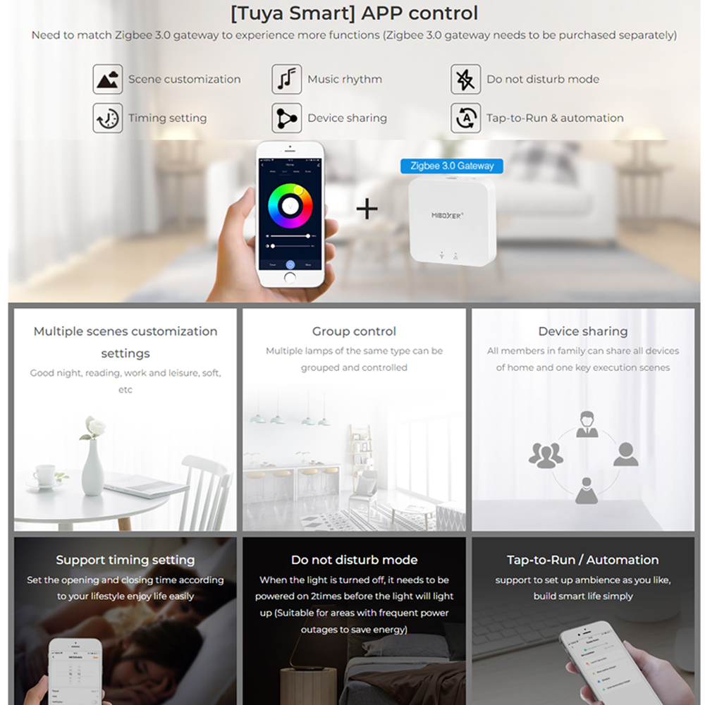 Miboxer-Tuya LED Jardim Paisag - Smart Zigbee Garden Light avaliação e preço